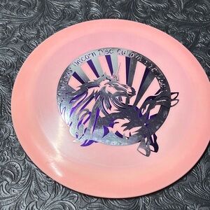 Pink Innova Star ⭐️  Katana w Silver & Purple Stamp Misprint Disc Golf Disc